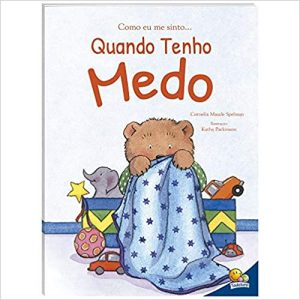 capa de livro que pode ajudar a criança a lidar com o medo