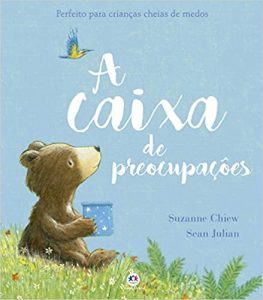 Capa de livro que pode ajudar a criança a lidar com o medo